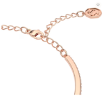 2024 10 15 18 55 09 Una bangle, Octagon cut, Pavé, Green, Rose gold tone plated Swarovski Opera